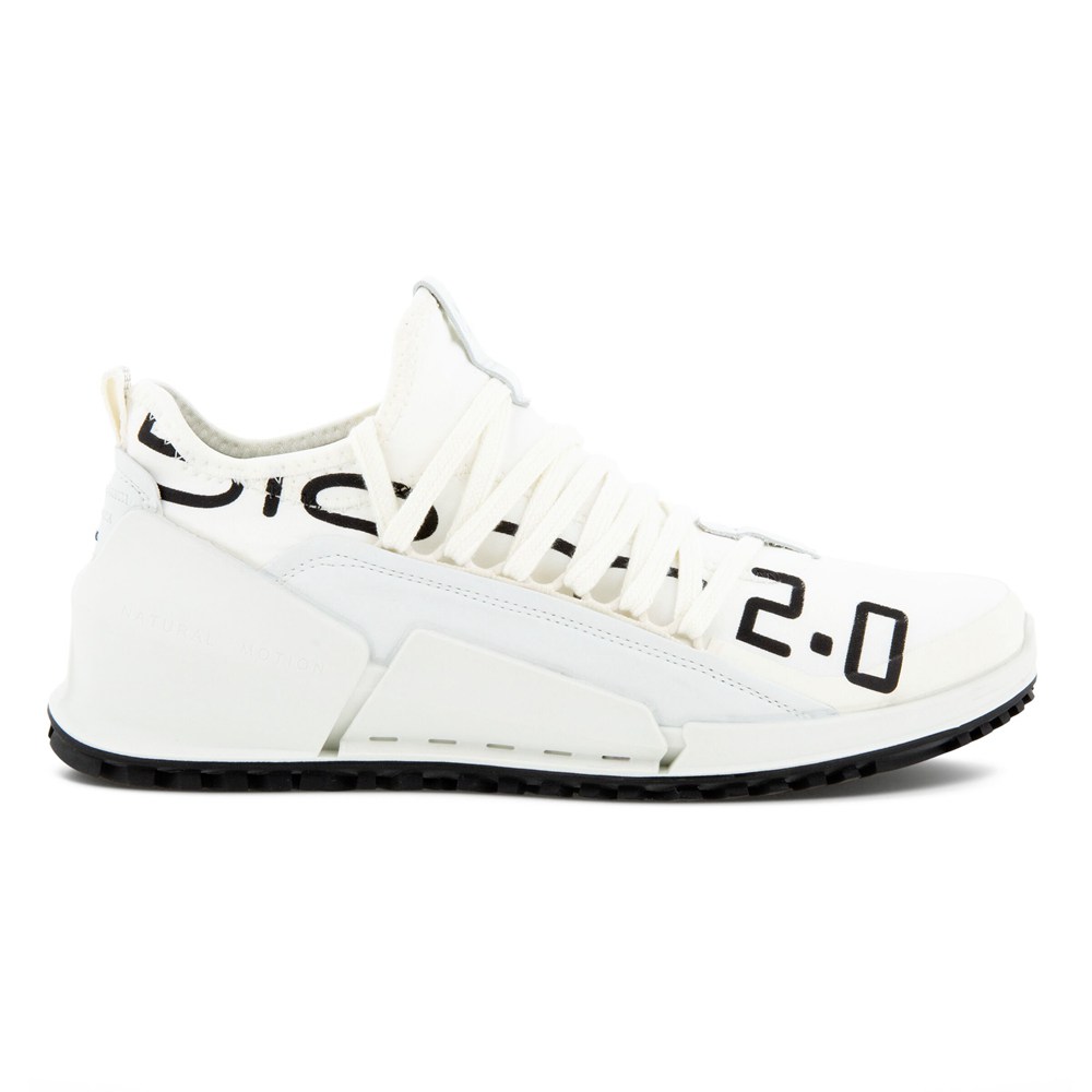 ECCO Womens Sneakers White - Biom 2.0 Low Tex - SAZ-092563